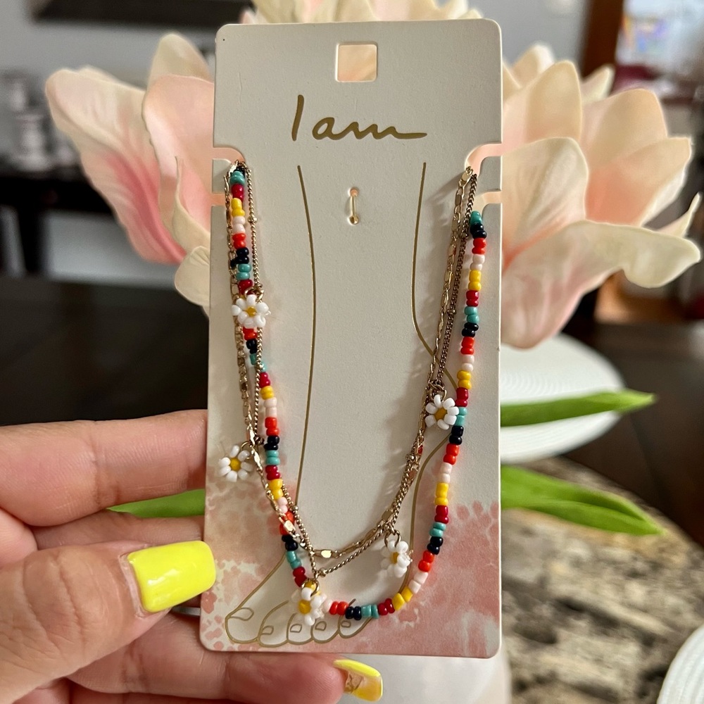 I Am Beads Anklet Foot Bracelet